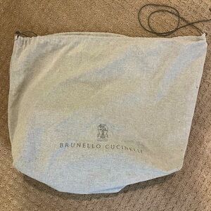 Brunello Cucinelli Dust Bag - Gray big